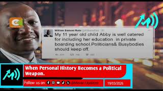 The Internet Never Forgets: Ruto’s 2017 Secret vs. Today’s Lectures #kenyanews #politics #2027 