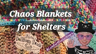 Packing up Choas Blankets for #ComfortForCritters