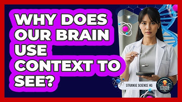 Why Does Our Brain Use Context To See?