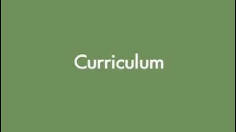 Track 2 Part 1 Issues affecting implementation of curriculum design