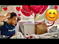 Waking My Boyfriend Up To Gifts for Valentines Day ❤️