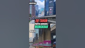 PROYEK MONOREL MANGKRAK 20 TAHUN AKHIRNYA KETEMU TITIK TERANG #krl #jakarta