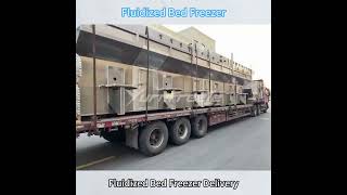 Iqf Tunnel Fluidized Bed Freezer