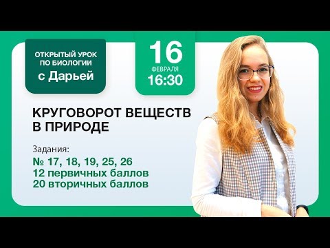 Круговорот веществ в