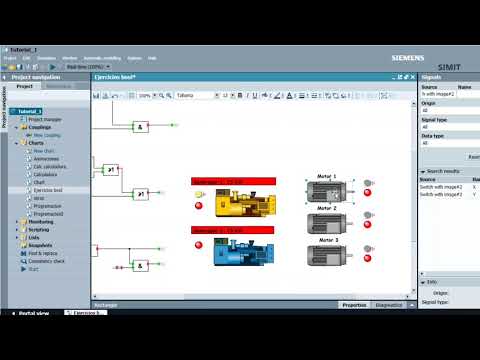 Tutorial 3: SIMIT V10. Ejercicios de puertas lógicas. - YouTube