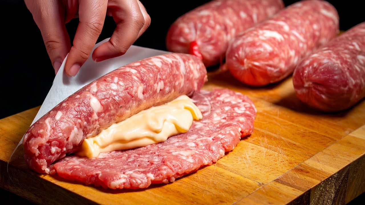 So saftig werden Hackfleisch Röllchen im Ofen – mit cremiger Füllung