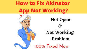 How to Fix Akinator Not Working Problem Android & Ios - Not Open Problem Solved | AllTechapple