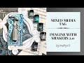 Imagine   mixed media tag with shakers 2 0