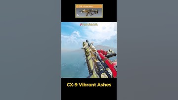 CX 9 Vibrant Ashes in cod mobile #shortsfeed #shortshorts #shortvideo #shorts #short #codm #cod