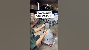 HOE JE EENVOUDIG EEN LS-MOTOR TIMENT! #SHORTS
