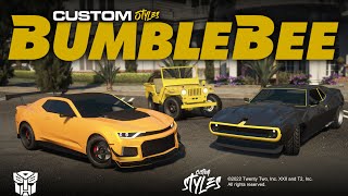 GTA Online - All BumbleBee Cars Customization Styles
