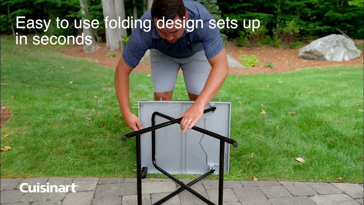 Cuisinart Outdoor Prep Tables Fold 'N Go Prep Table & Grill Stand