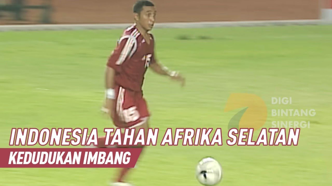 Indonesia Tahan Imbang Afrika Selatan di Jakarta