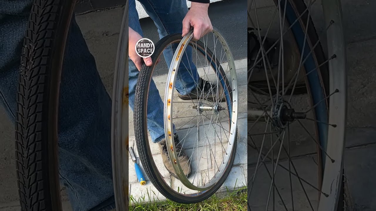 Cyclists This Tire And Hose Trick Will Shock You Bike Bicycle