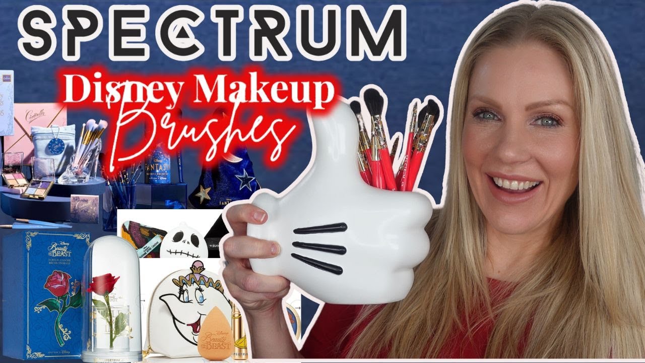 SPECTRUM COLLECTIONS x DISNEY MAKEUP BRUSHES \ MICKEY MOUSE, BELLE, STITCH & MORE