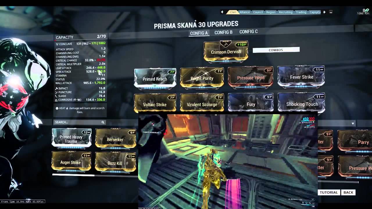 Warframe - Prisma Skana Build - YouTube.