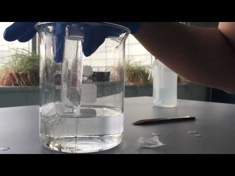 Video: Když hořčík reaguje s kyselinou chlorovodíkovou?