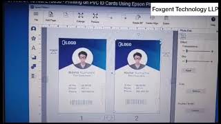 EPSON L8050 PVC CARD PRINTER screenshot 4