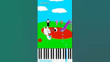 Who Poisoned the Water - Wenda Red Black-  Incredibox Sprunki Piano Tutorial