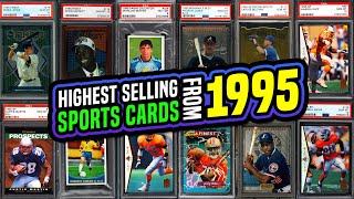 TOP 15 Sports Cards from 1995 Rookie Cards baseball, basketball