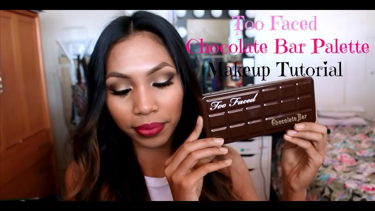 Too Faced Chocolate Bar Palette Makeup Tutorial ♥ YouTube