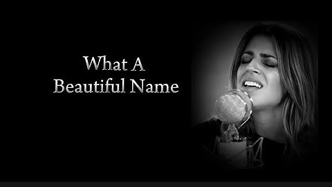 What A Beautiful Name- Backing Track - Chords/Lyrics 🎸🎻🎹🎷