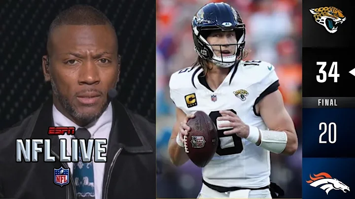NFL LIVE | “Trevor Lawrence is best QB in football” - Ryan Clark on Jaguars beat Broncos 34-32 WK 16