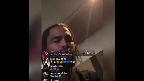 Dave East plays unreleased FIRE MUSIC (RIP Nipsey Hussle) from IG LIVE!