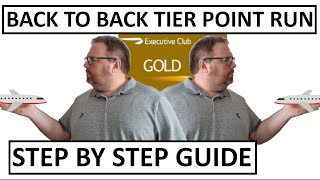 Booking a Back-to-Back Tier Point Run | Step by Step Guide (Top Tips)