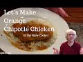 Easy slow cooker orange chipotle chicken