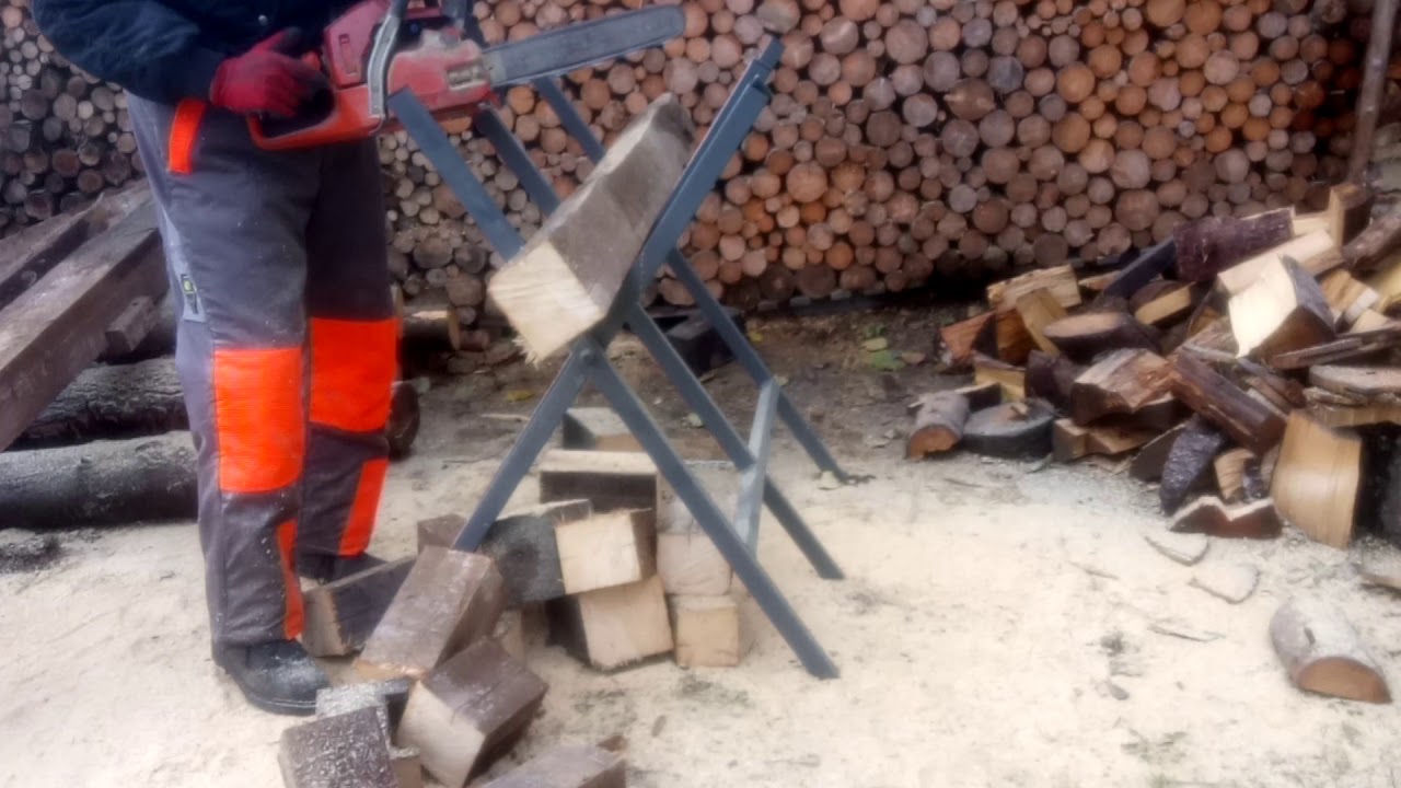 Chainsaw Husqvarna 359 - FIREWOOD - YouTube