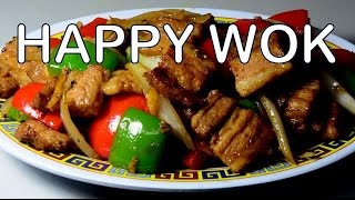 香港食品 Stir Fried : Pork Belly with Red & Green Bell Peppers