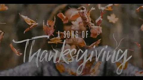 Pastor Isaac Hanna - A Song of Thanksgiving