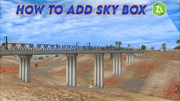 TUTORIAL : HOW TO ADD SKY BOX IN ROUTE TRAINZ #trending @_trainz_of_grimmy_ @unique trainZ yt