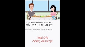 Tiếng trung giao tiếp - Hội thoại tiếng Trung -  Phương tiện đi lại