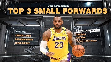 TOP 3 SMALL FORWARD BUILDS AFTER *PATCH 13* IN NBA 2K20 | MOST OVERPOWERED BUILD IN NBA2K20!