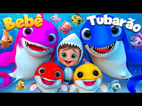 Vamos Dançar Bebê Tubarão - Canções para bebês - Canções infantis - School Teather Português