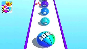 Ball Merge 2048 ! All Levels Gameplay (86-91) android, ios