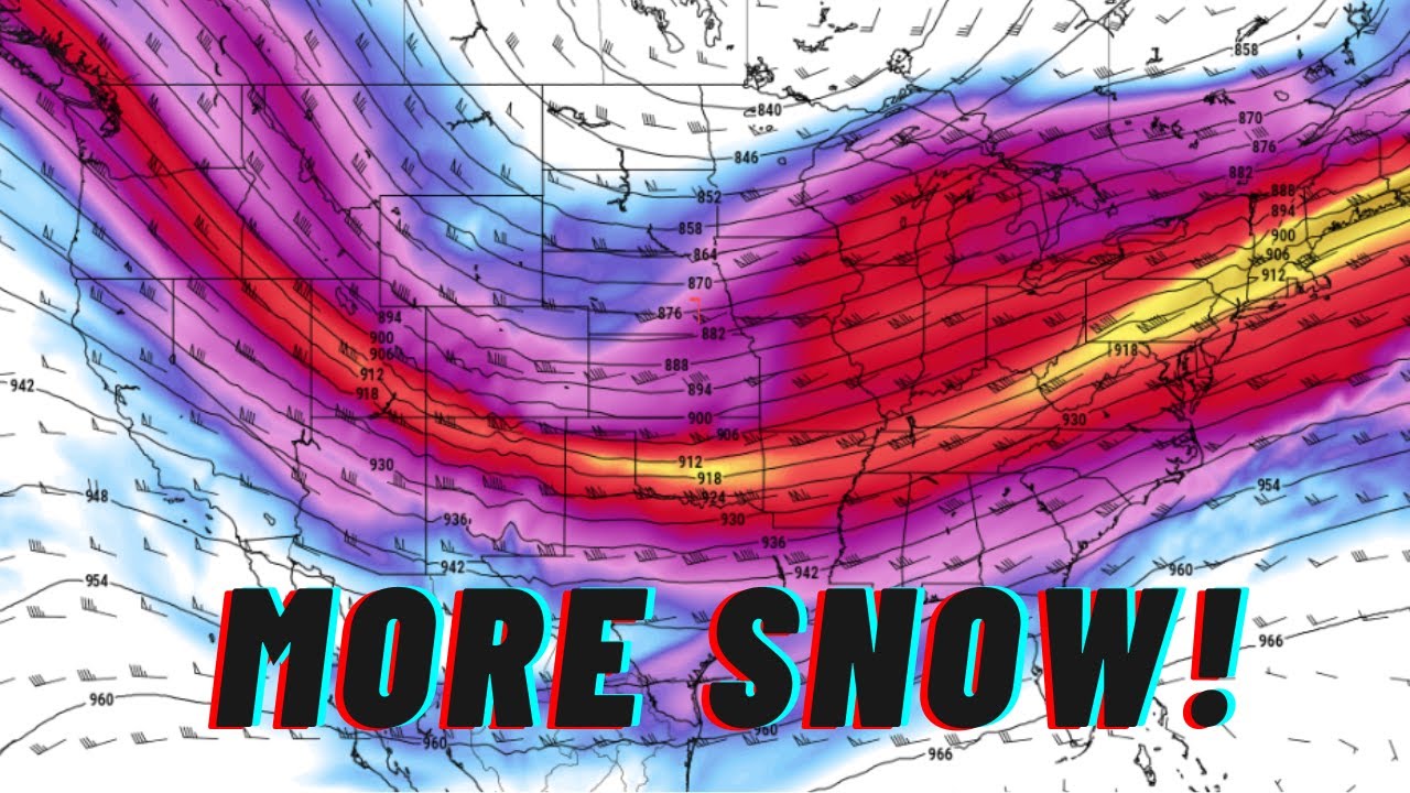 Major Winter Storms & Arctic Blast Ahead! - YouTube