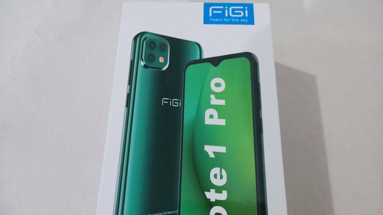 Unboxing AliExpress Figi note 1 Pro