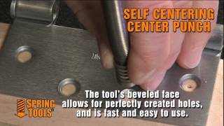 38R04-1 - Self Centering Center Punch - 5/16 Face — Spring Tools