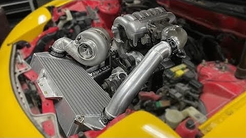 Fabricating A One Off V Mount Intercooler For A 20B Swap FD