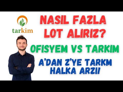 TARKİM HALKA ARZ İNCELEME! TAVAN REKORU GELİR Mİ? NASIL FAZLA LOT ALACAĞIZ? TAVANDAN EMİR? #tarkm