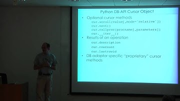 Relational Database Access with Python sans ORM - Mark Rees