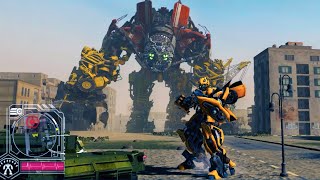 *** Bumblebee VS Decepticons monster Boss _  transformers Revenge of the Fallen ^^ robot War ^^