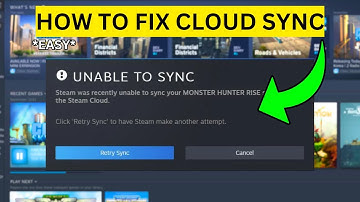 How To Fix Cloud Sync Error on Steam(EASY)