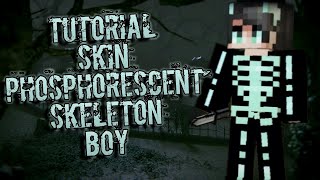 Tutorial Skin Phosphorescent Skeleton Boy Pixel Gun 3D - Free Copy