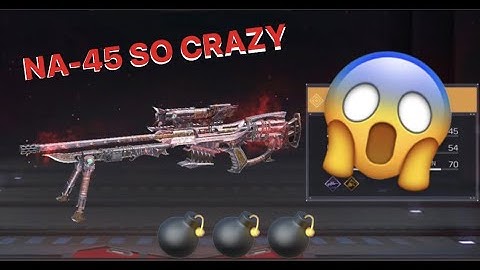 TESTING NA-45 NEW SNIPER EXPLOSIVE IN CODM | Call Of Duty Mobile | CokeMie