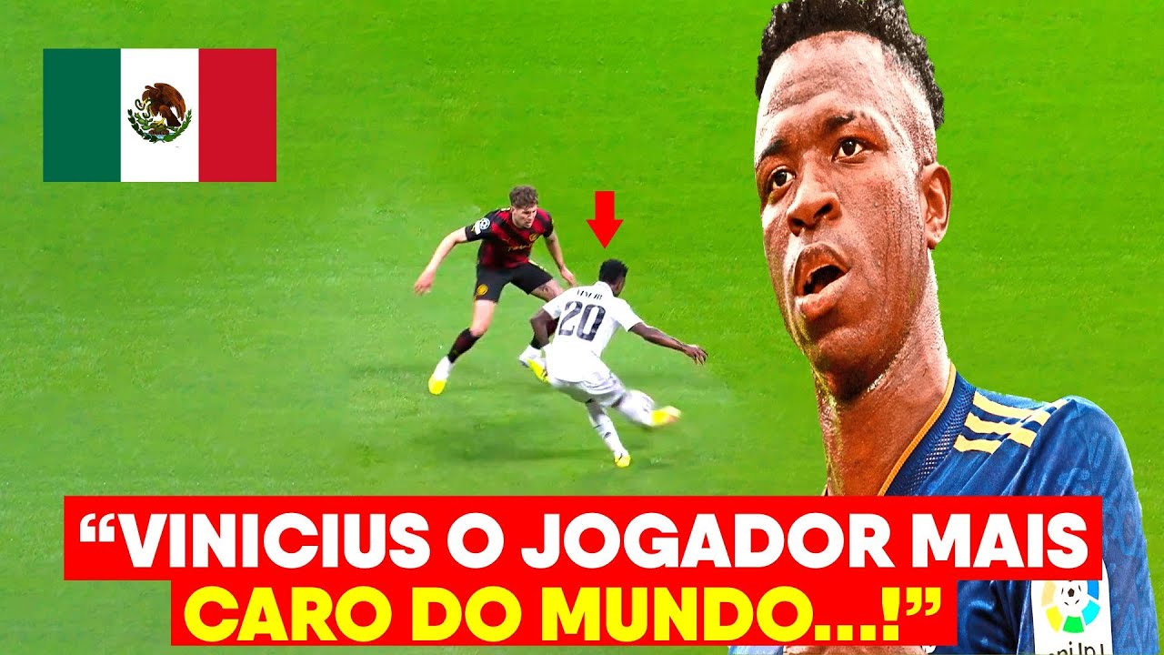 Vini Jr é o terceiro jogador mais caro do mundo