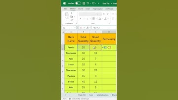 Why Your Excel Subtraction Method is Probably Wrong